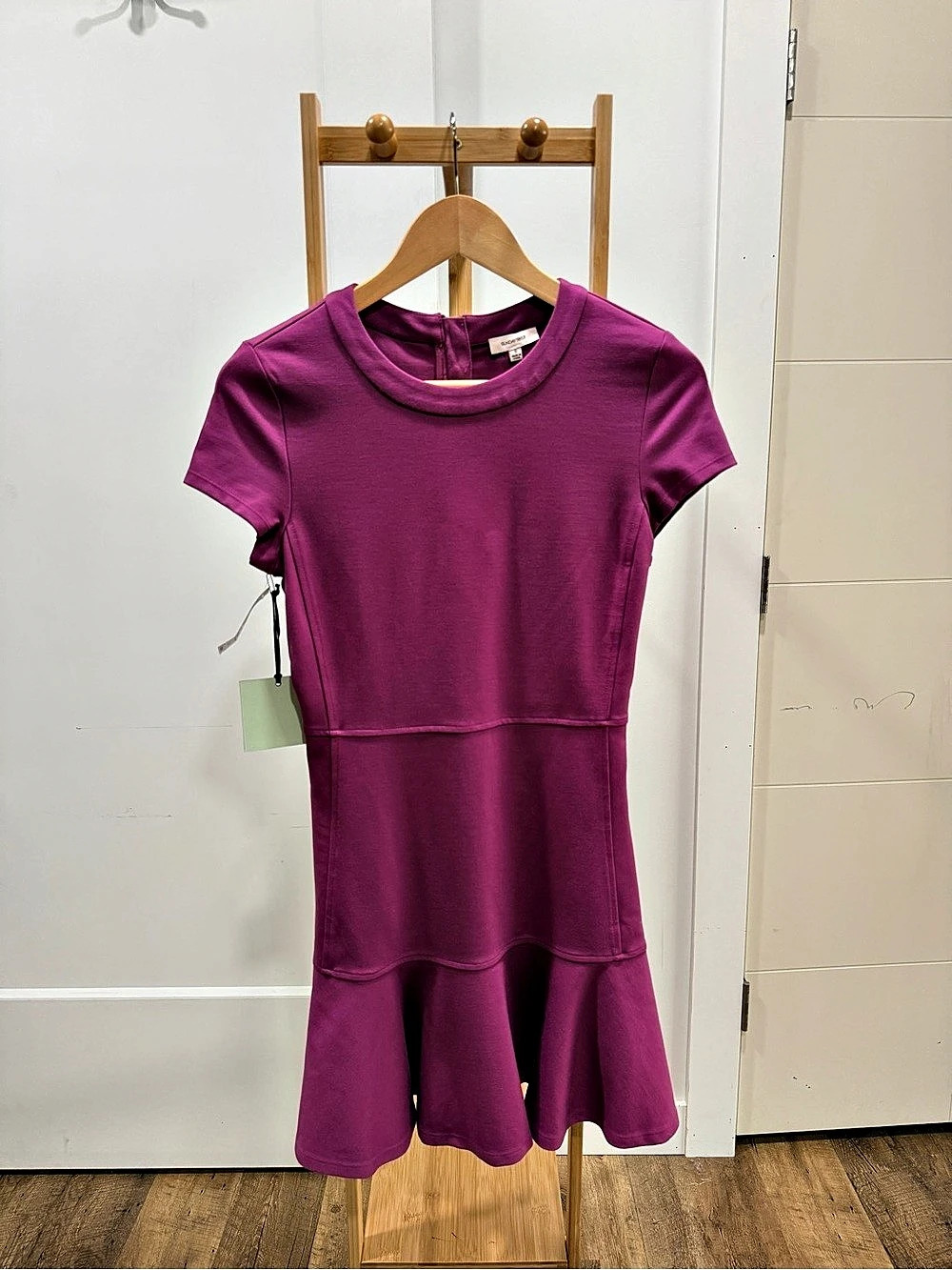 Sunday Best Purple Mini Dress Size 6 NWT